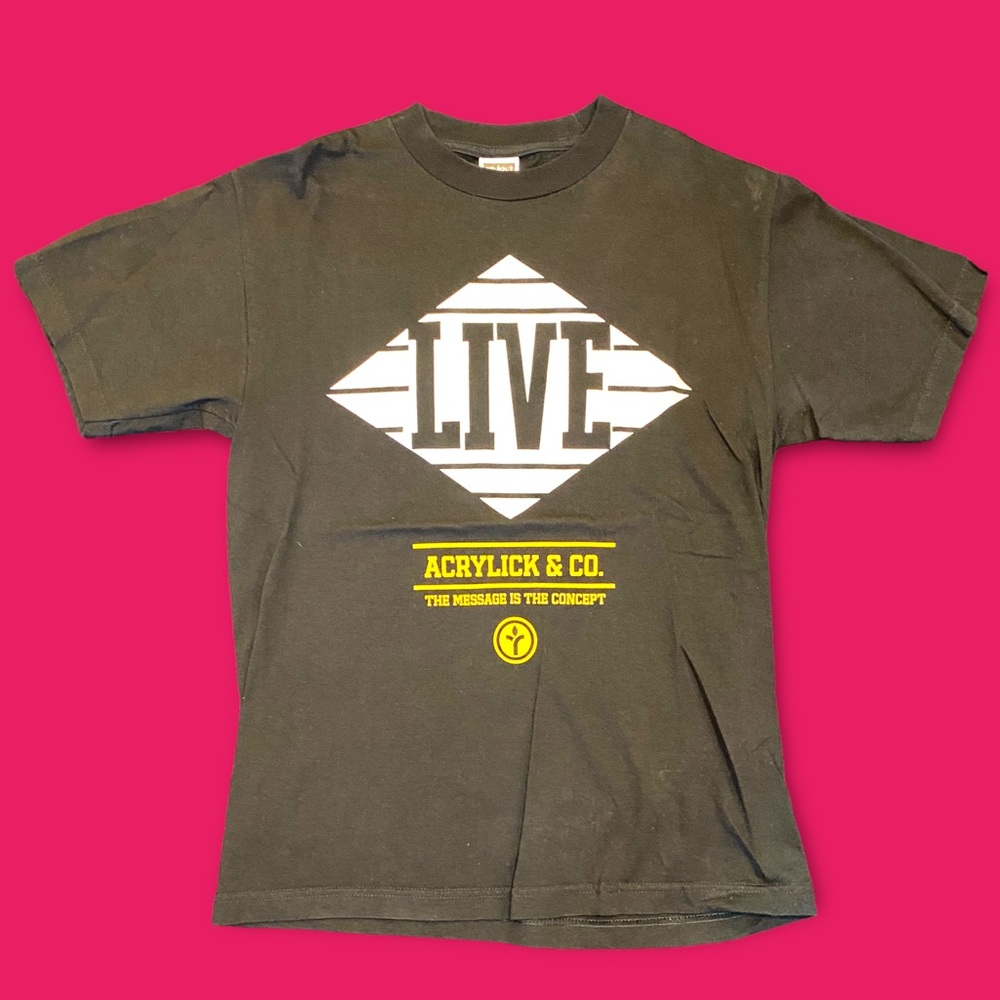 acrylick LIVE t-shirt